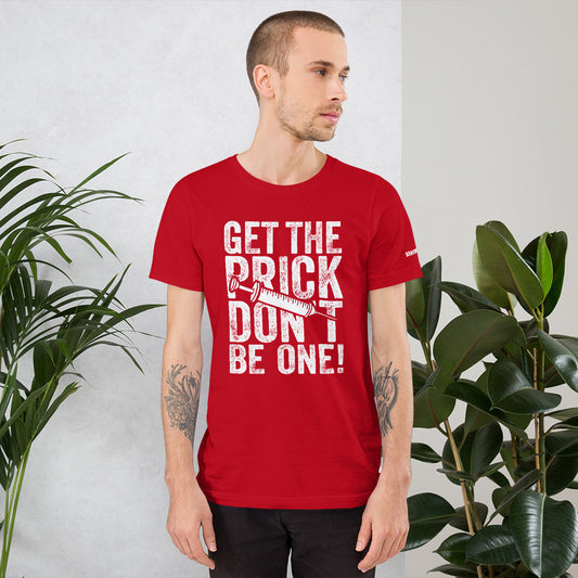 Vaccination Graphic Design on Short-Sleeve Unisex T-Shirt