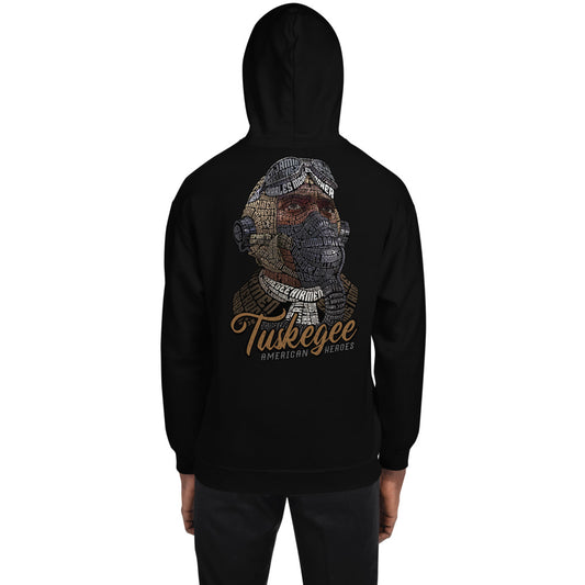 Tuskegee Airmen American Heroes Tribute on Unisex Hoodie